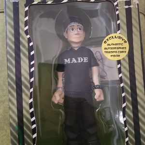 Good Charlotte Collectible Joel Figure 9" Exclusive + Autographed Trading Card